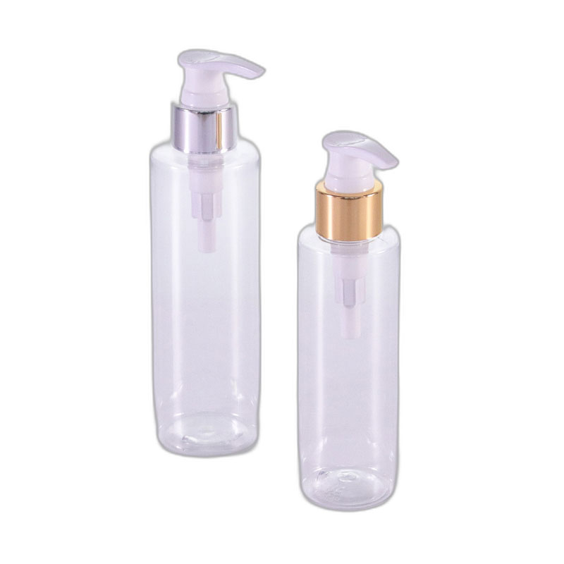 Transparent Skincare Plastic Lotion Bottle For Bath