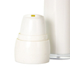 Refillable Round Plastic Lotion Bottle For Travel