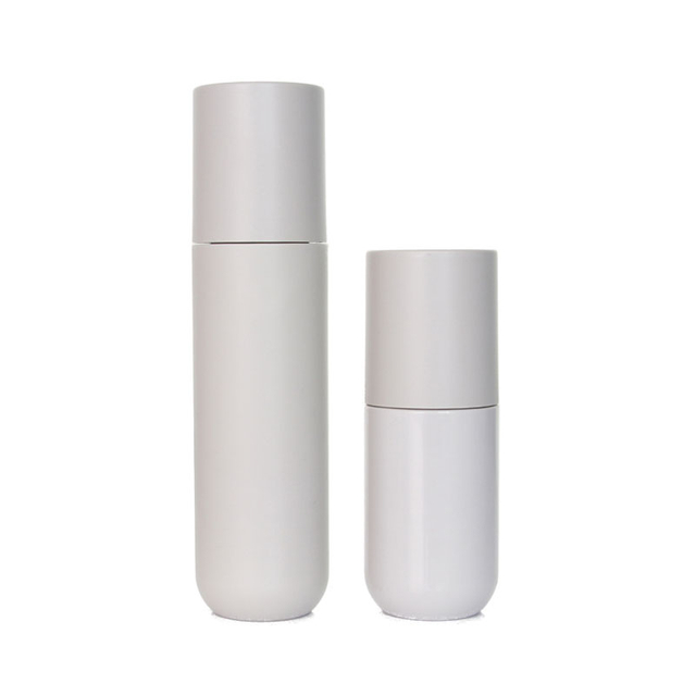 Round Petg Plastic Lotion Bottle For Skincare