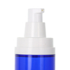 Blue Massage Plastic Lotion Bottle For Travel