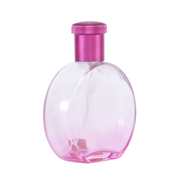 Portable Pink Miniature Perfume Spray Glass Bottle