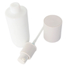 Opal White Glass Lotion Bottle with Pump Dispenser