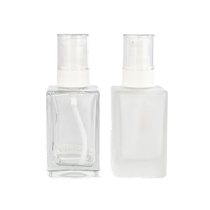 120ml Customized Glass Lotion Bottle Containers