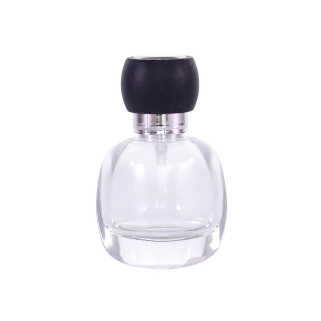 20ml Luxury Perfume Glass Bottle with Black Cap