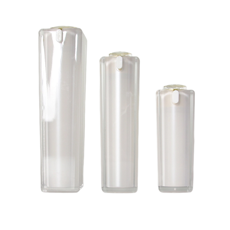 Eco-friendly Square Plastic Lotion Bottle For Travel