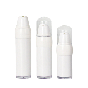 Refillable Round Plastic Lotion Bottle For Travel