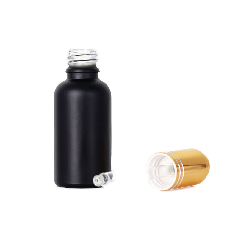 30ml Round Glass Essential Oil Bottle For Cosmetics