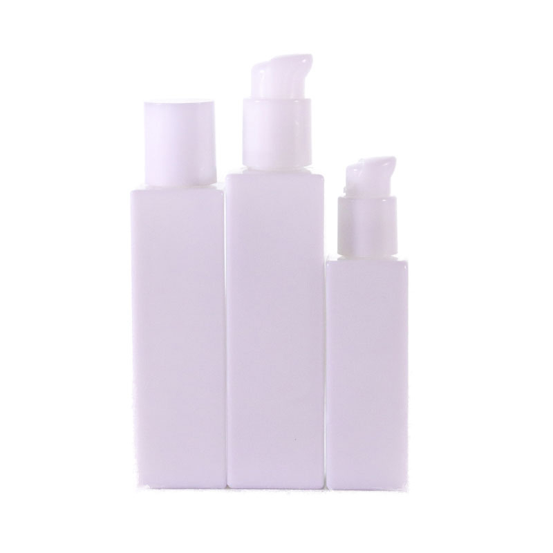 4 Oz Cream Glass Lotion Bottle For Sale