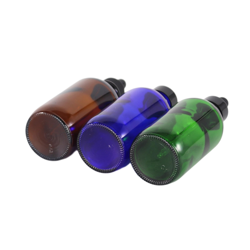 100ml Colored Glass Essential Oil Bottle For Skin Care