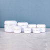 White PP Plastic Cream Jars As Cosmetic Containers Wholesale