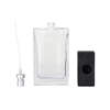 Portable Square Fragrance Glass Bottle