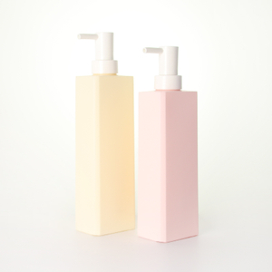 Pink Luxury Plastic Lotion Bottle For Skincare