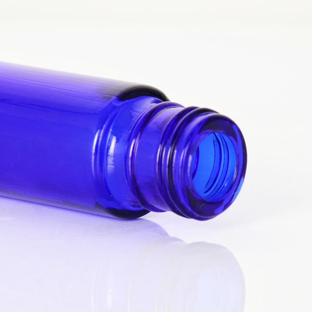 15ml Blue Glass Essential Oil Bottle For Cosmetics