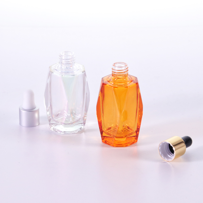 10ml Clear Glass Essential Oil Bottle For Daily Use