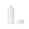 Plain White Glass Empty Lotion Bottle and Jar