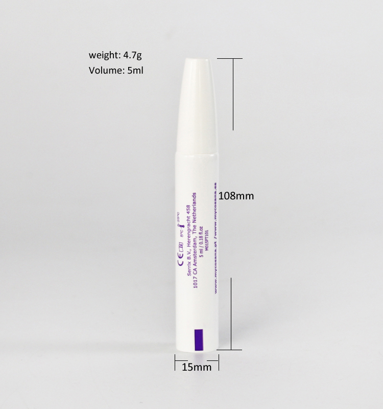 5ml Eco-friendly Sealable Plastic Soft Tube for Skincare