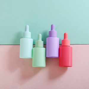 30ml Pink Blue Amber Glass Dropper Bottle 30ml Glass Serum Dropper Bottle Essential Oil Dropper Bottle