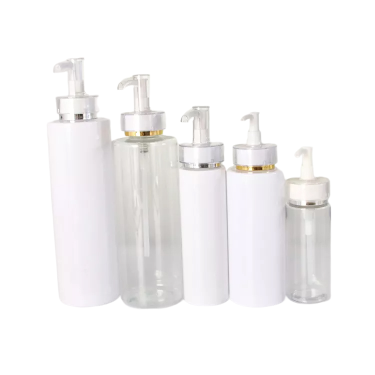 Luxury 500ml White Plastic Lotion Bottle