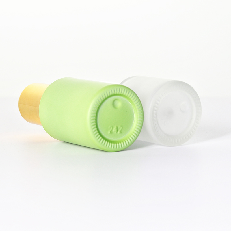 50ml Green Glass Essential Oil Bottle For Skin Care