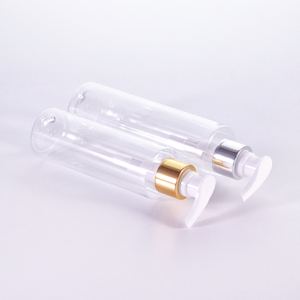 Transparent Skincare Plastic Lotion Bottle For Bath
