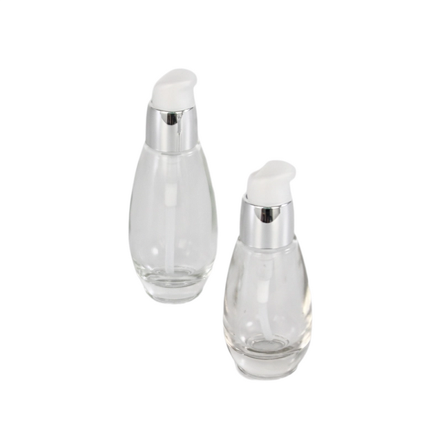 50ml Fancy Empty Glass Lotion Bottle 