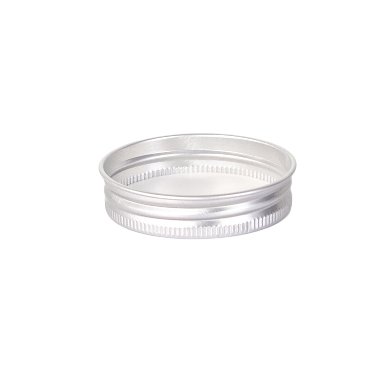 Clear PET Plastic Cream Jars With Aluminum Lids For Skincare Packaging