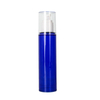 Blue Frosted Plastic Lotion Bottle For Bath