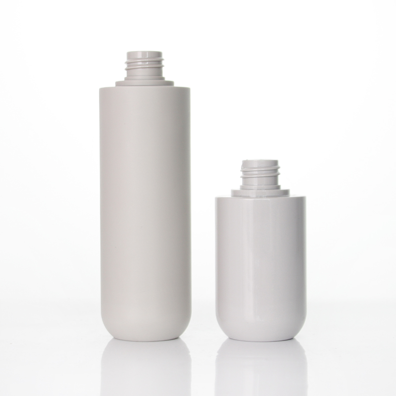 Round Petg Plastic Lotion Bottle For Skincare