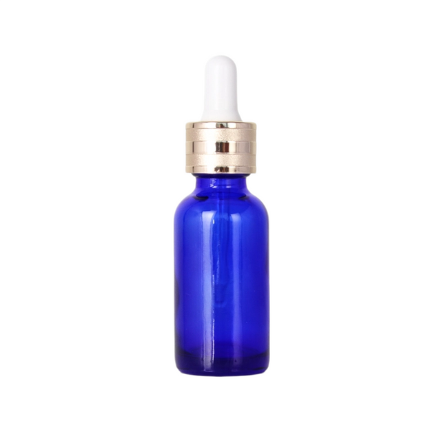 30ml Blue Glass Essential Oil Bottle For Daily Use