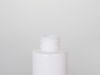 White Flat Shoulder Round Lotion Bottles And Cream Jar