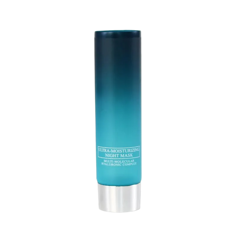 Blue Plastic Soft Tube Packaging for Cosmetics