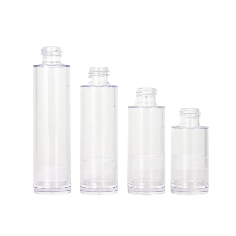 PETG Vacuum Plastic Lotion Bottle For Bath
