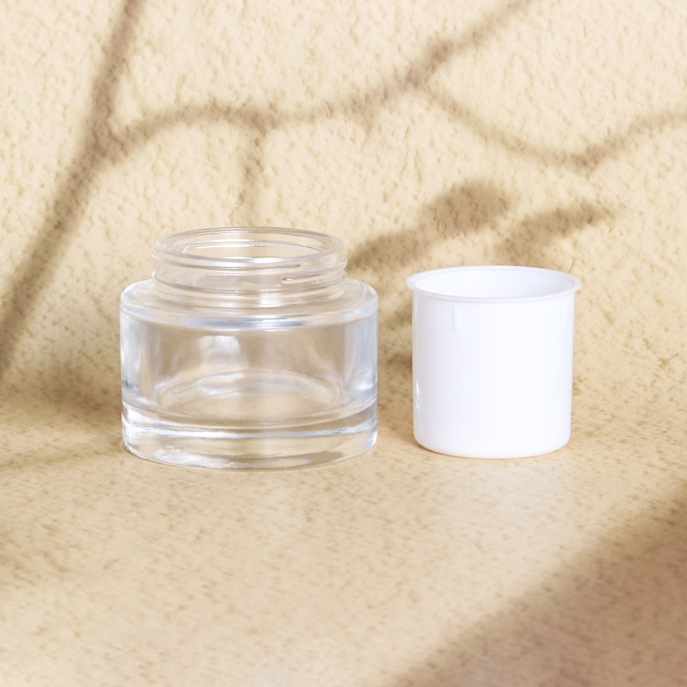 Eco-friendly Double Wall Cream Jar Inner Core Can Replace 50g Jar