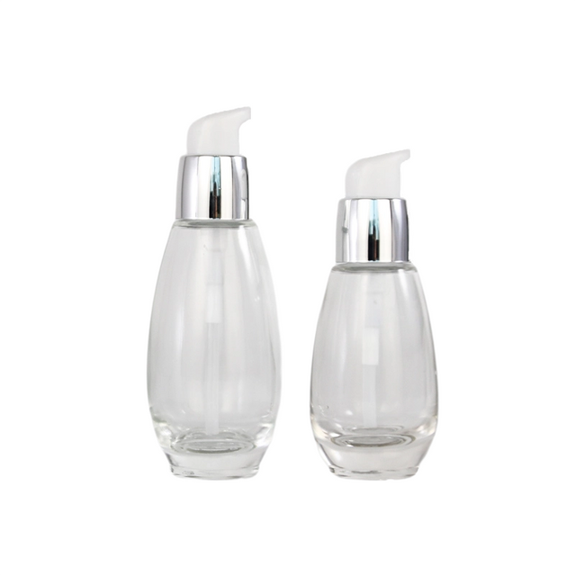 50ml Fancy Empty Glass Lotion Bottle 