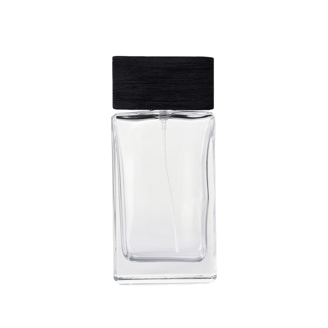 Portable Square Fragrance Glass Bottle