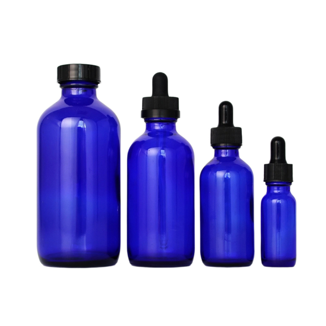 50ml Boston Glass Essential Oil Bottle For Packaging