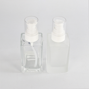 120ml Customized Glass Lotion Bottle Containers