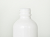 White Lotion Boston Round Glass Bottles