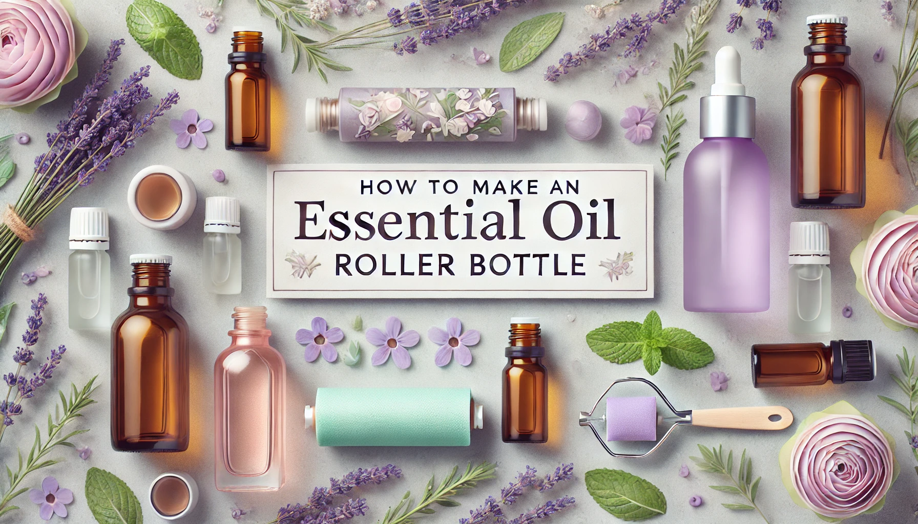 How to Make an Essential Oil Roller Bottle？