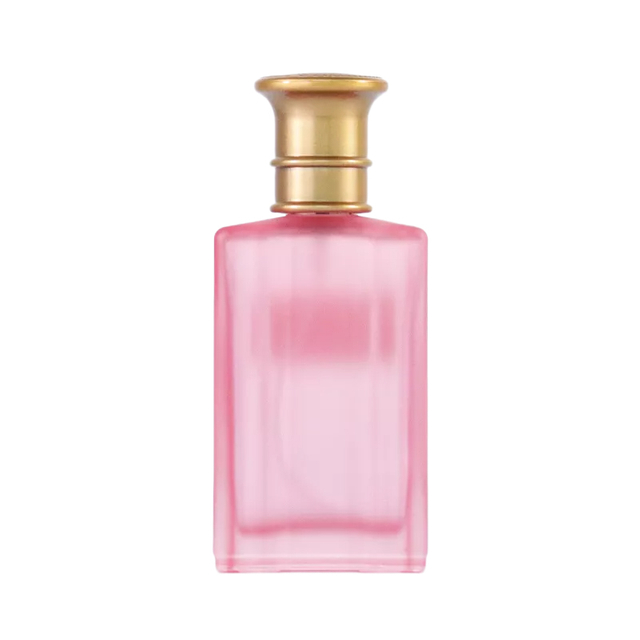 60ml Pink Frosted Travel Perfume Bottle