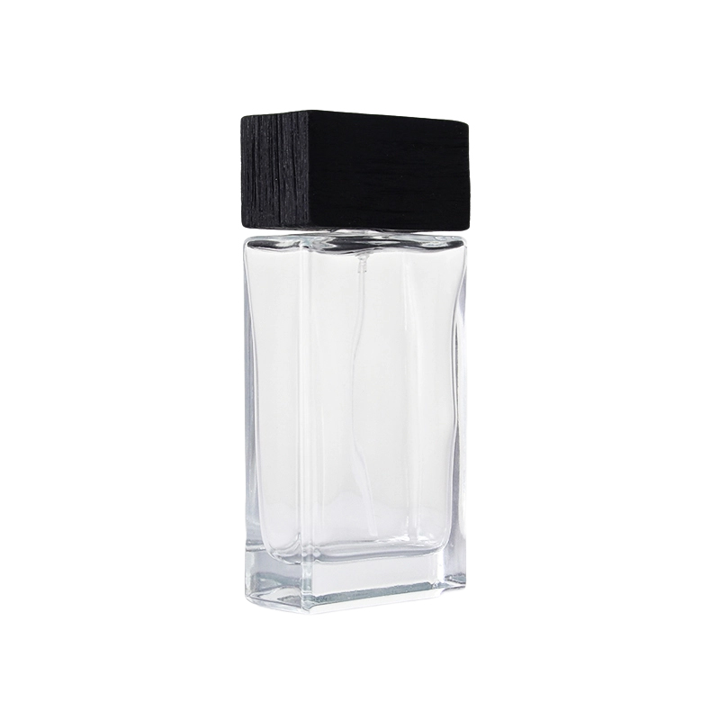 Portable Square Fragrance Glass Bottle